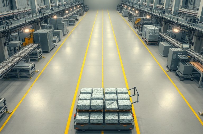 碼垛機器人自動化倉儲中的得力助手