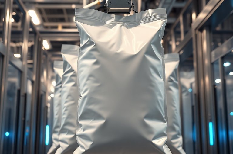 全自動包裝袋貼標機