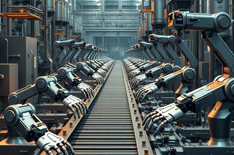 智能碼垛機自動化倉儲解決方案