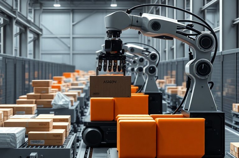 鋁錠智能碼垛機器人