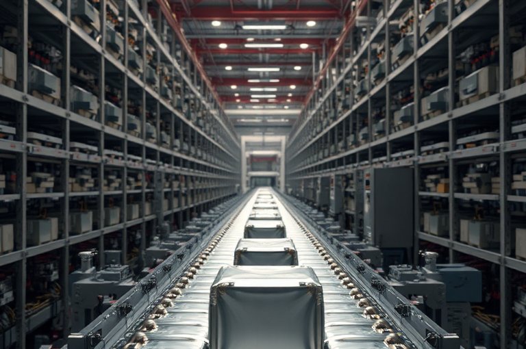 AGV協(xié)作式智能碼垛機(jī)器人